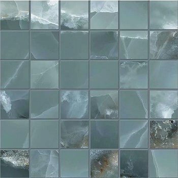 Emil Ceramica Tele di Marmo Onyx Mosaico Onyx Green Lappato 50x50 / Эмиль Керамика Теле ди Мармо Оникс Мосаико Оникс Грин Лаппато 50x50 